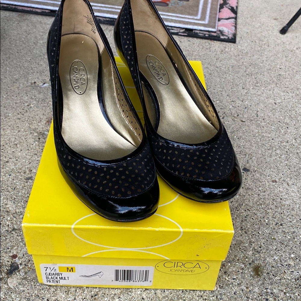 Leather heels